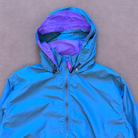 Vintage 90s MEC Full Zip Lightweight Shell Jacket - Picture 2 of 13